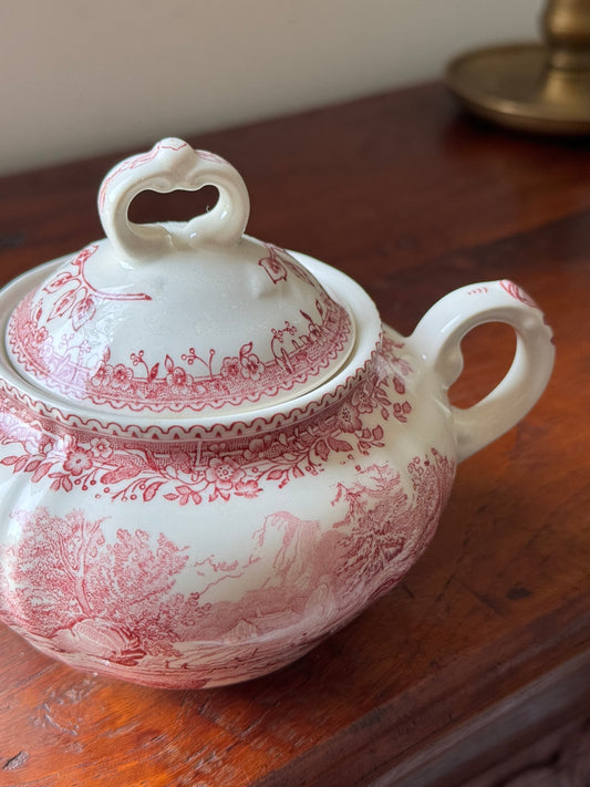 Antique Sugar Pot Candle #ACS033