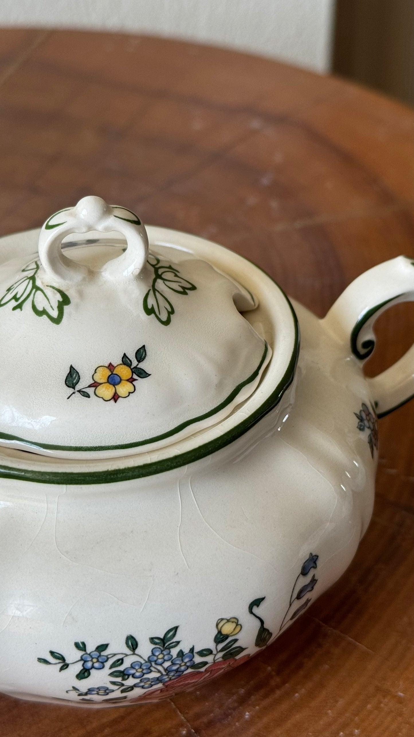 Antique Sugar Pot Candle #ACS042