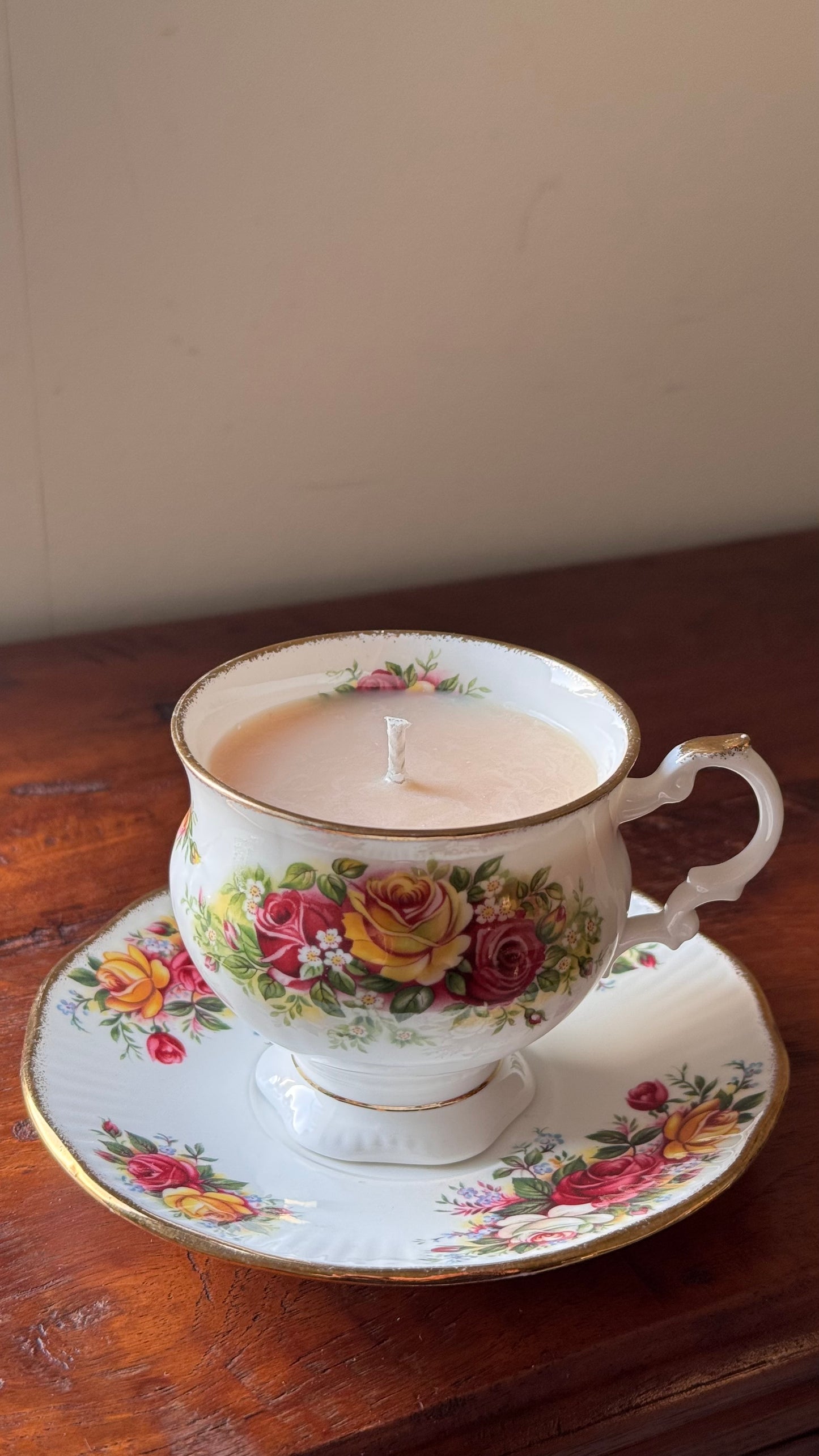Antique Cup Candle #ACS079