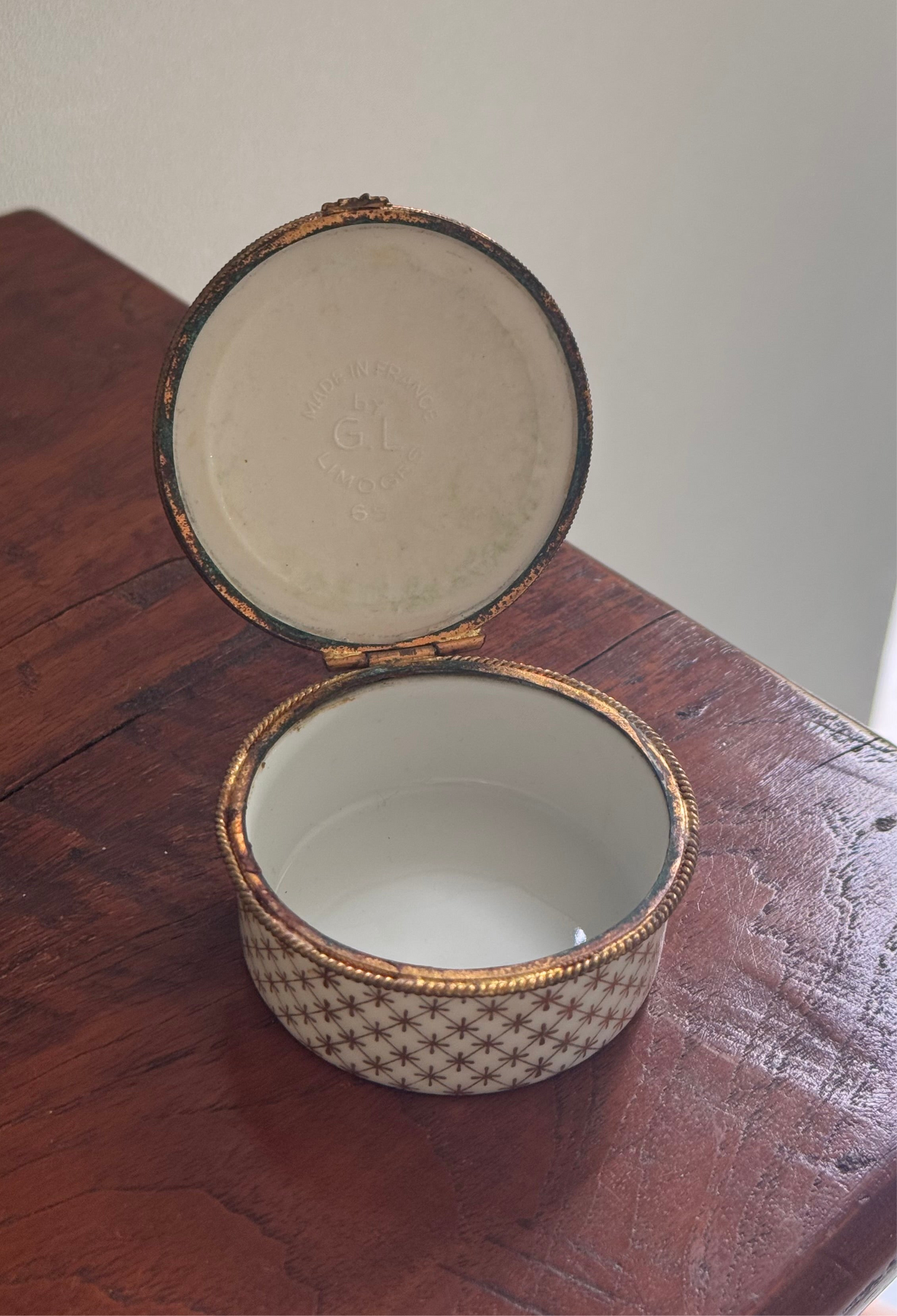 Vintage Handmade Trinket Box