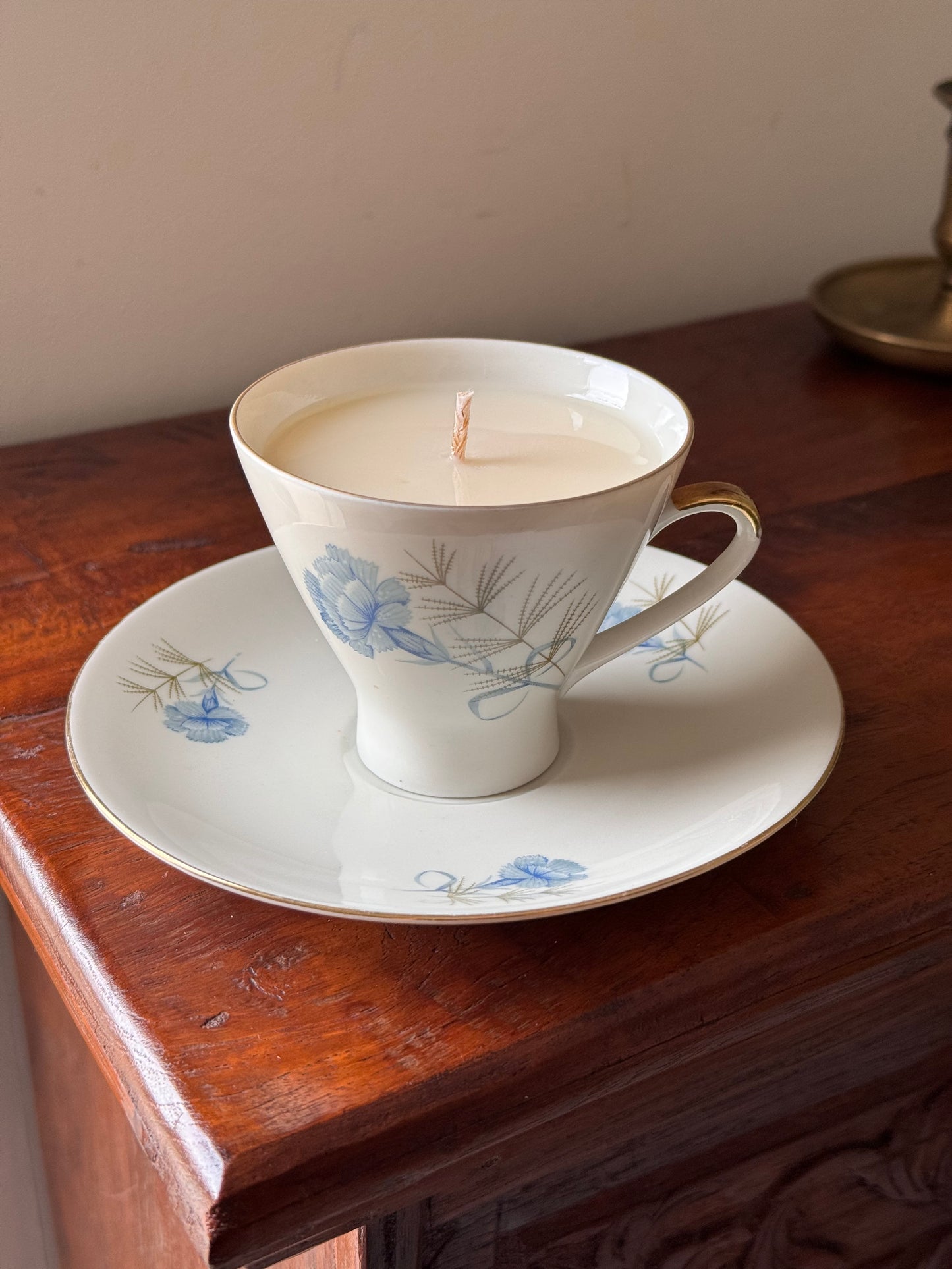 Antique Tea Cup Candle #ACS032