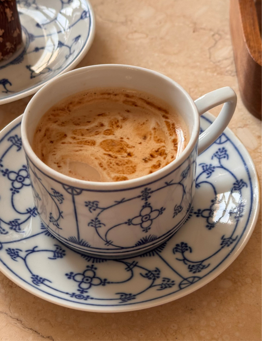 Vintage Jäger Eisenberg Blau Saks – Tea Cups (Set of 5)