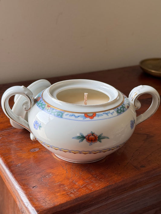 Antique Sugar Pot Candle #ACS030