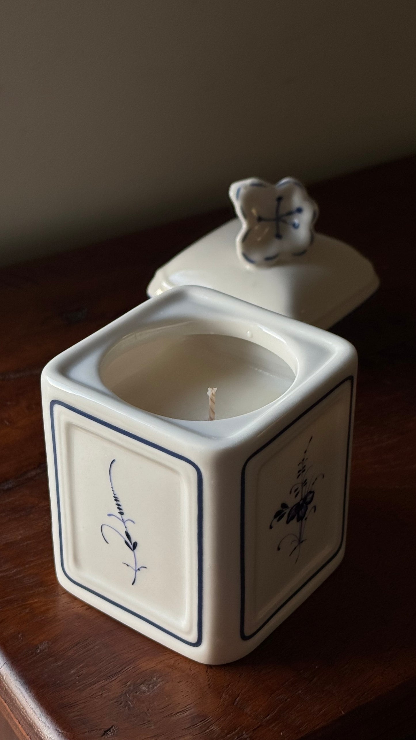 Antique Sugar Pot Candle #ACS065