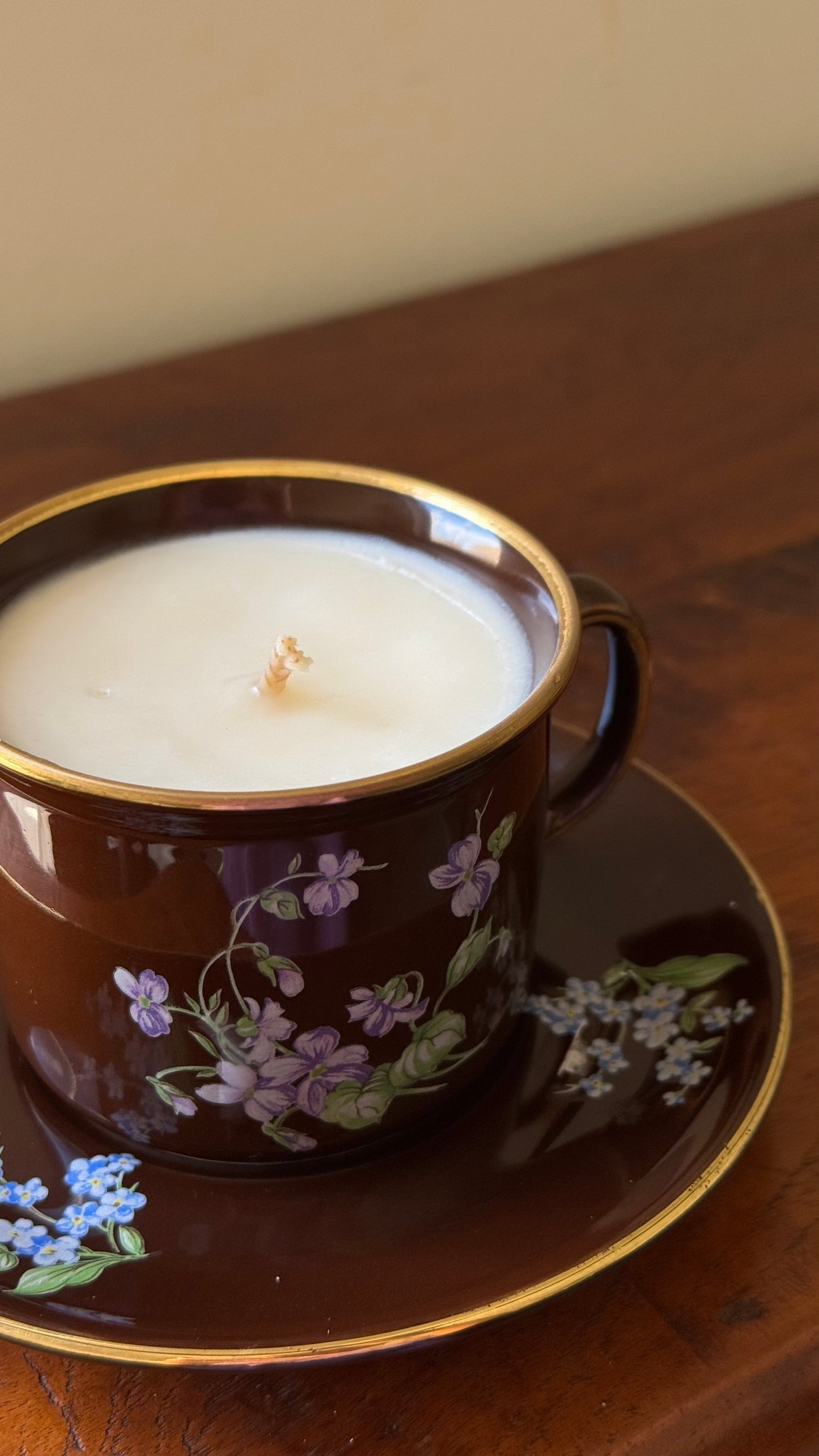 Antique Cup Candle #ACS056