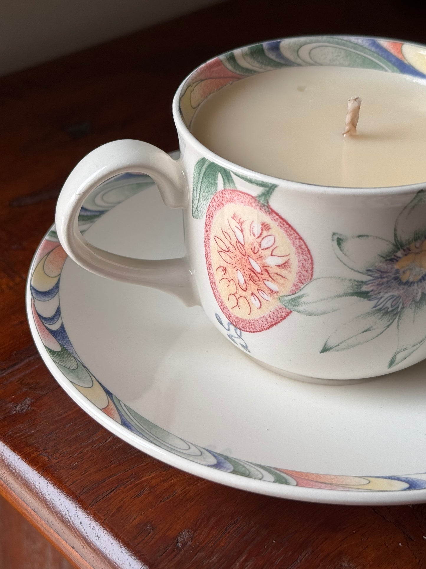 Antique Tea Cup Candle #ACS035