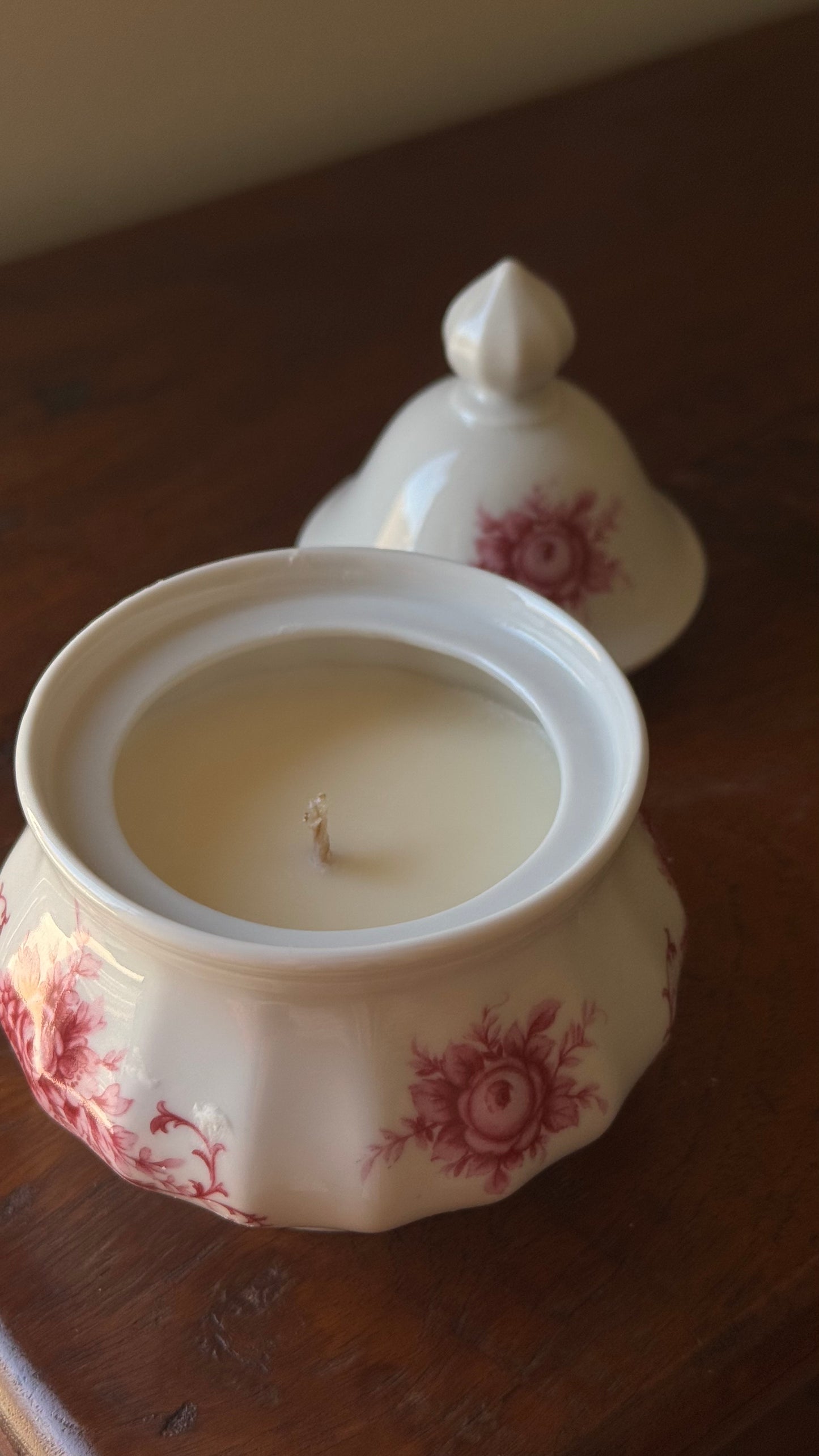 Antique Sugar Pot Candle #ACS070