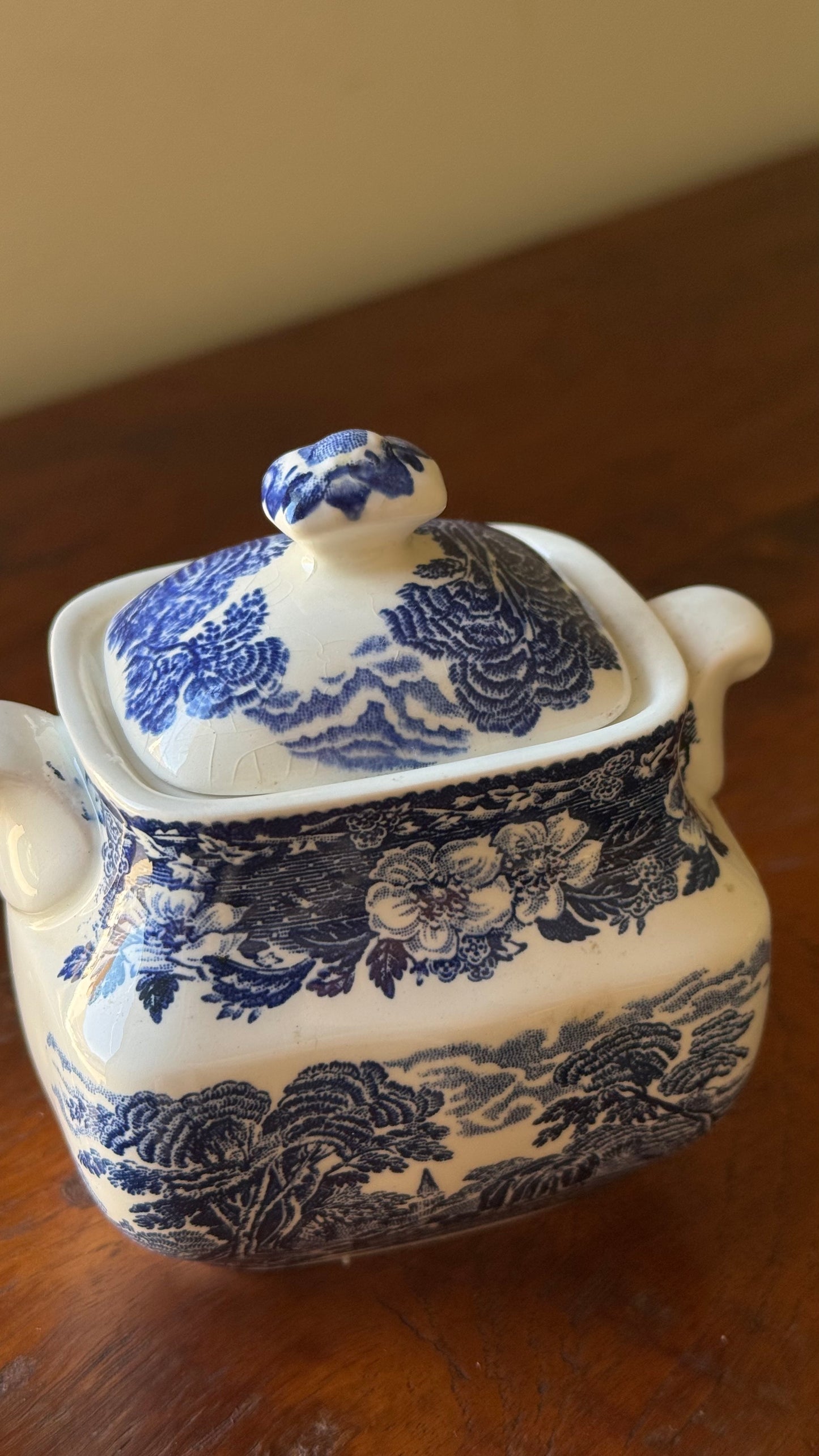 Antique Sugar Pot Candle #ACS067