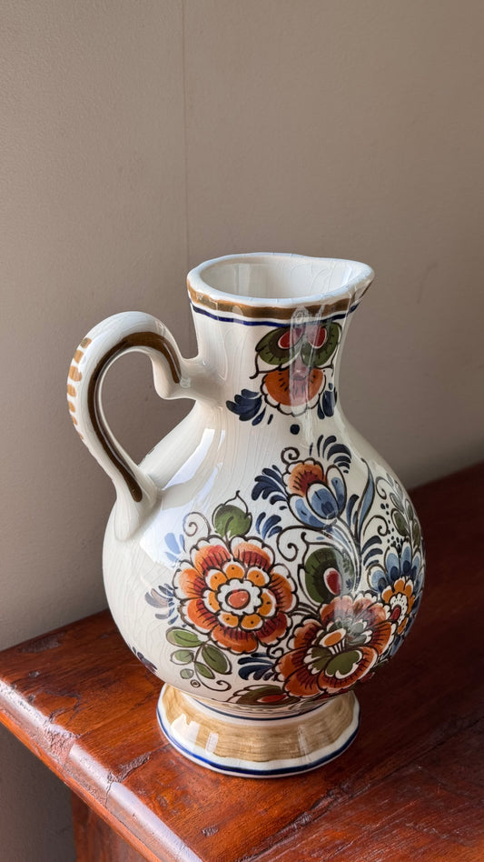 Vintage Polychrome Vases