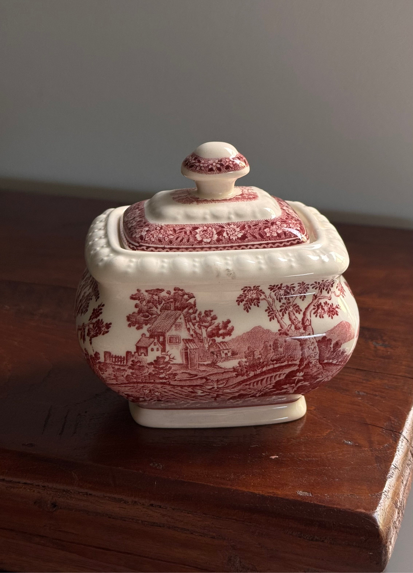 Antique Sugar Jar Candle #ACS089