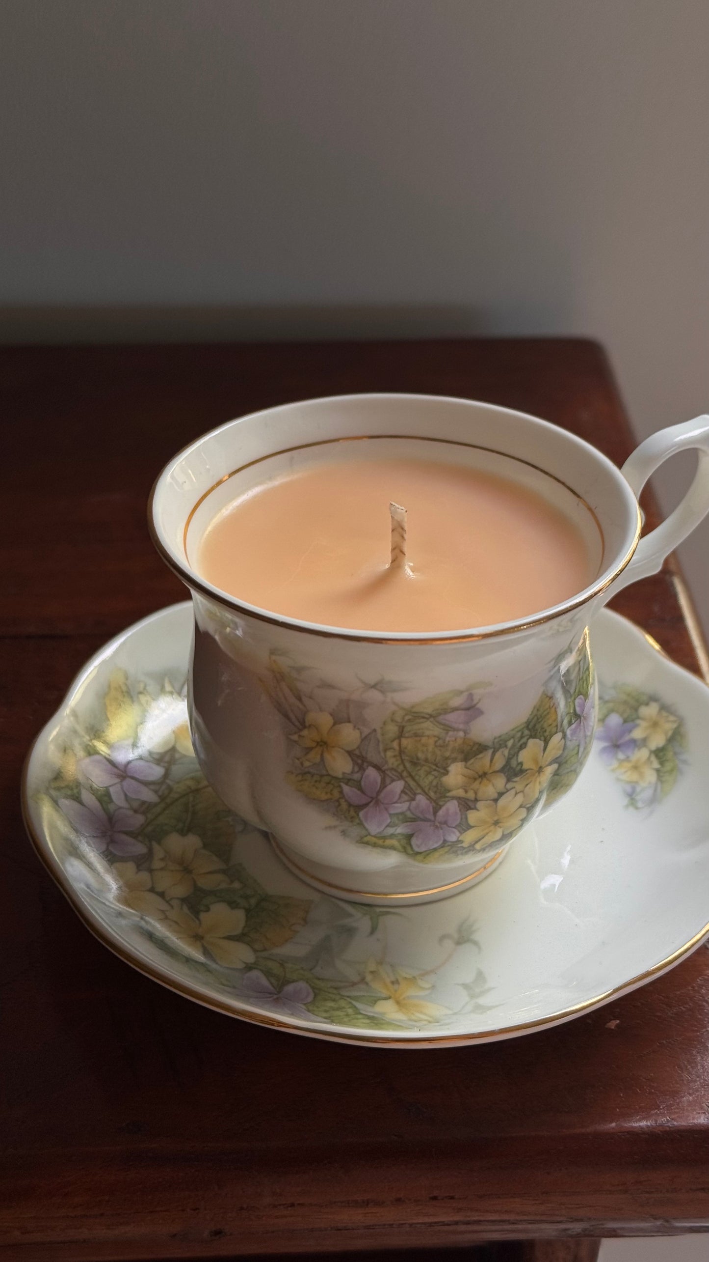 Antique Cup Candle #ACS082