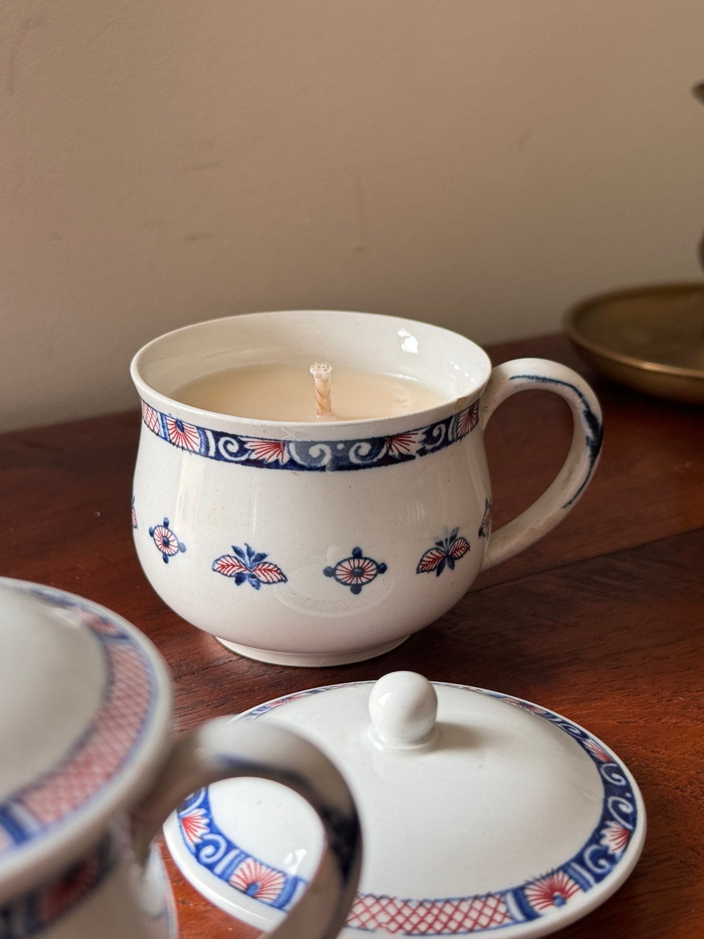 Antique Tea Cup Candle #ACS034