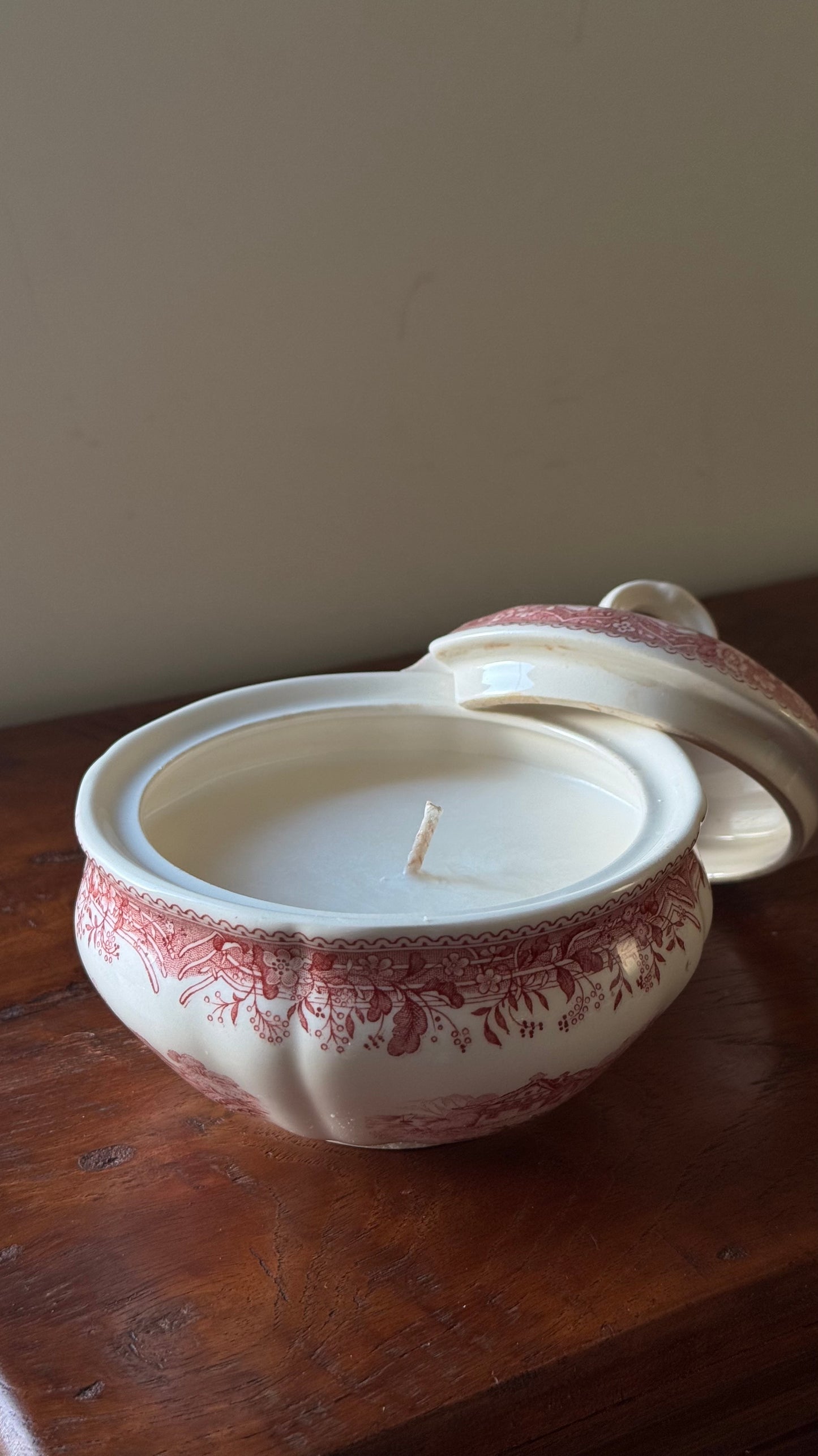 Antique Bowl Candle #ACS064