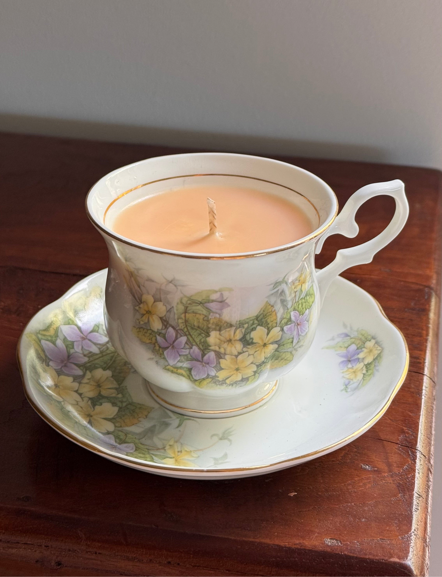 Antique Cup Candle #ACS082