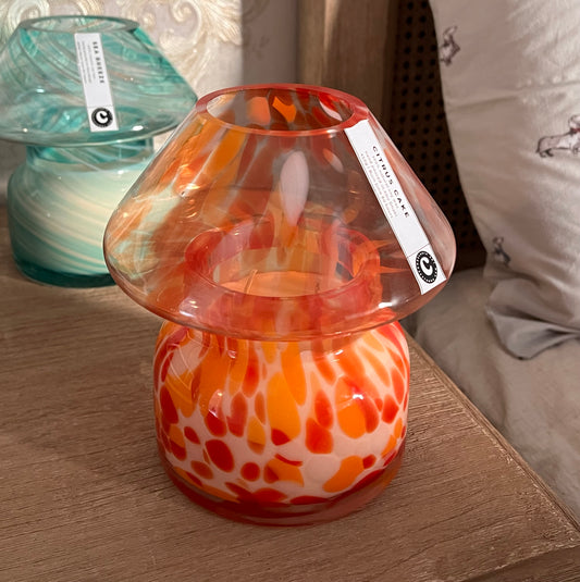 Mushroom Lamp Candle - Citrus Cake