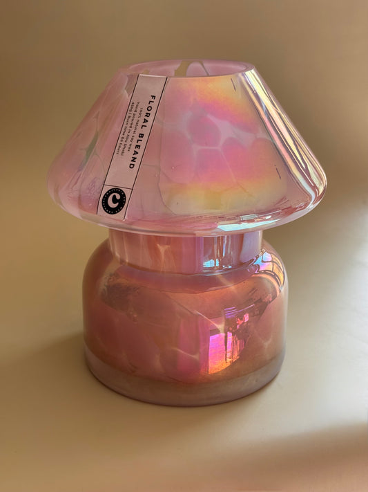 Mushroom Lamp Candle - Secret Garden