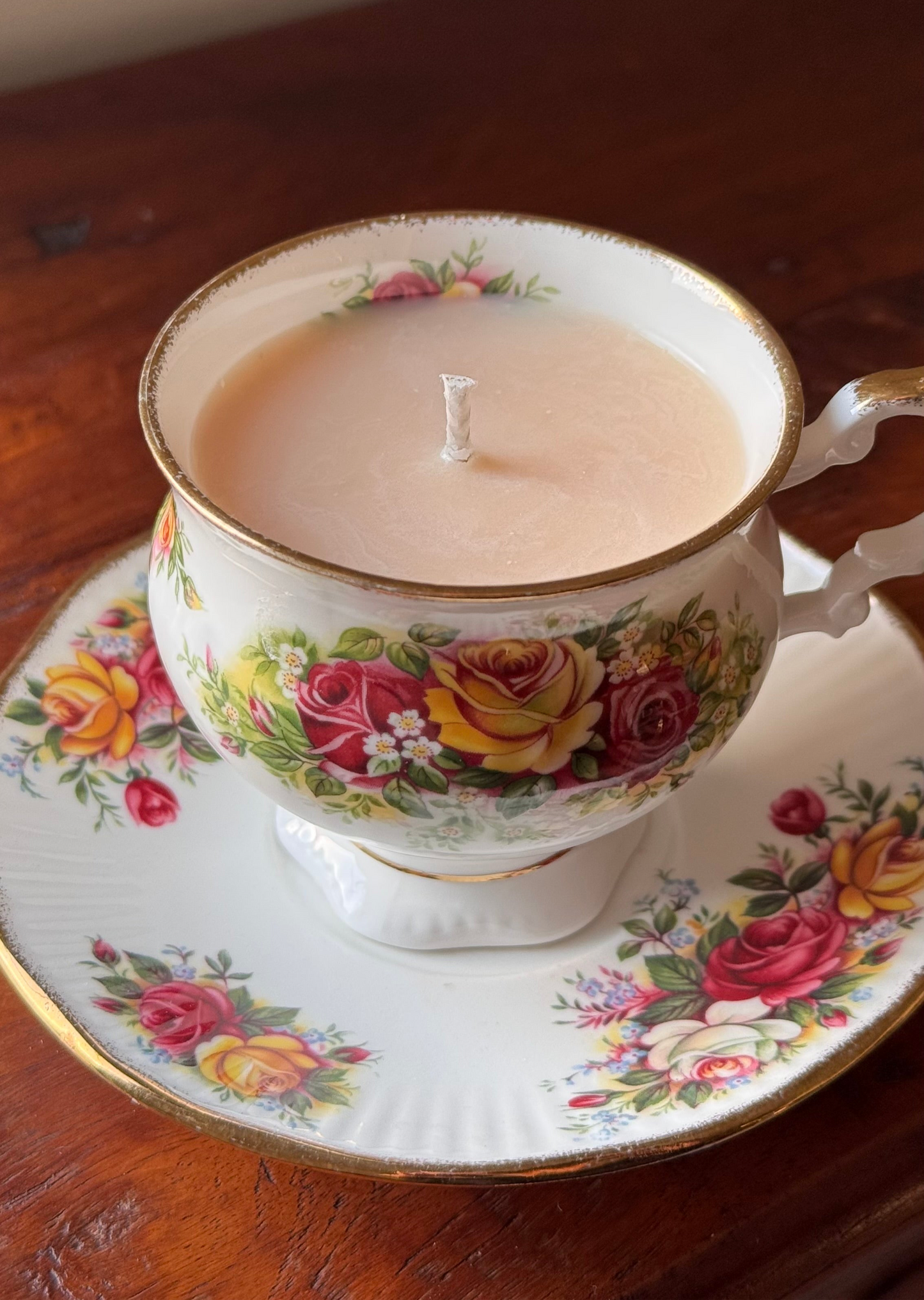 Antique Cup Candle #ACS079