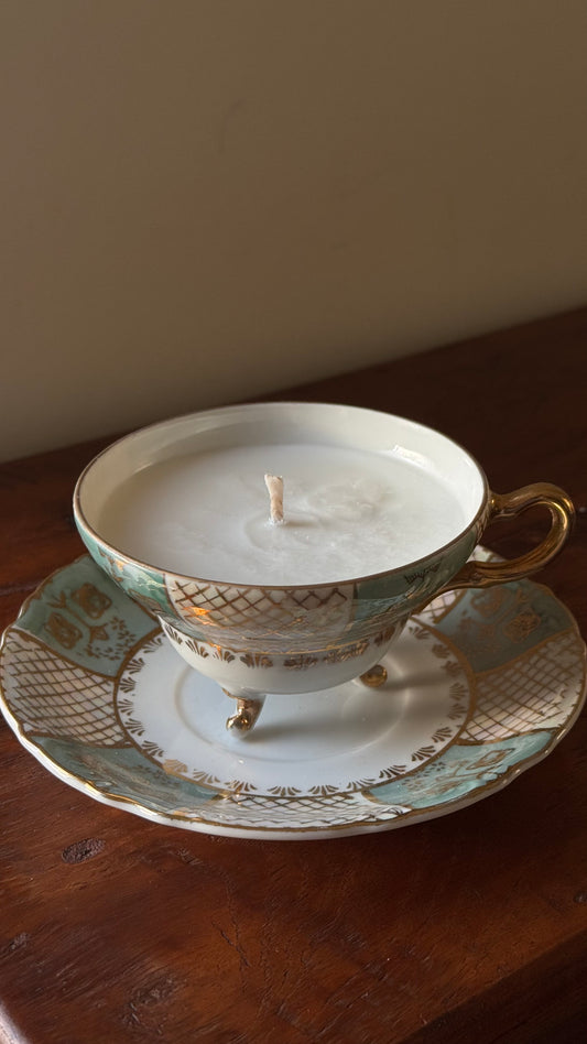 Antique Cup Candle #ACS049
