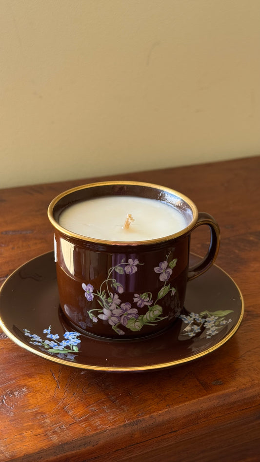 Antique Cup Candle #ACS056