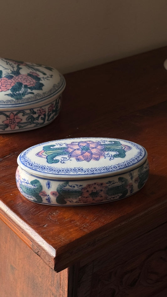 Porcelain Trinket Box