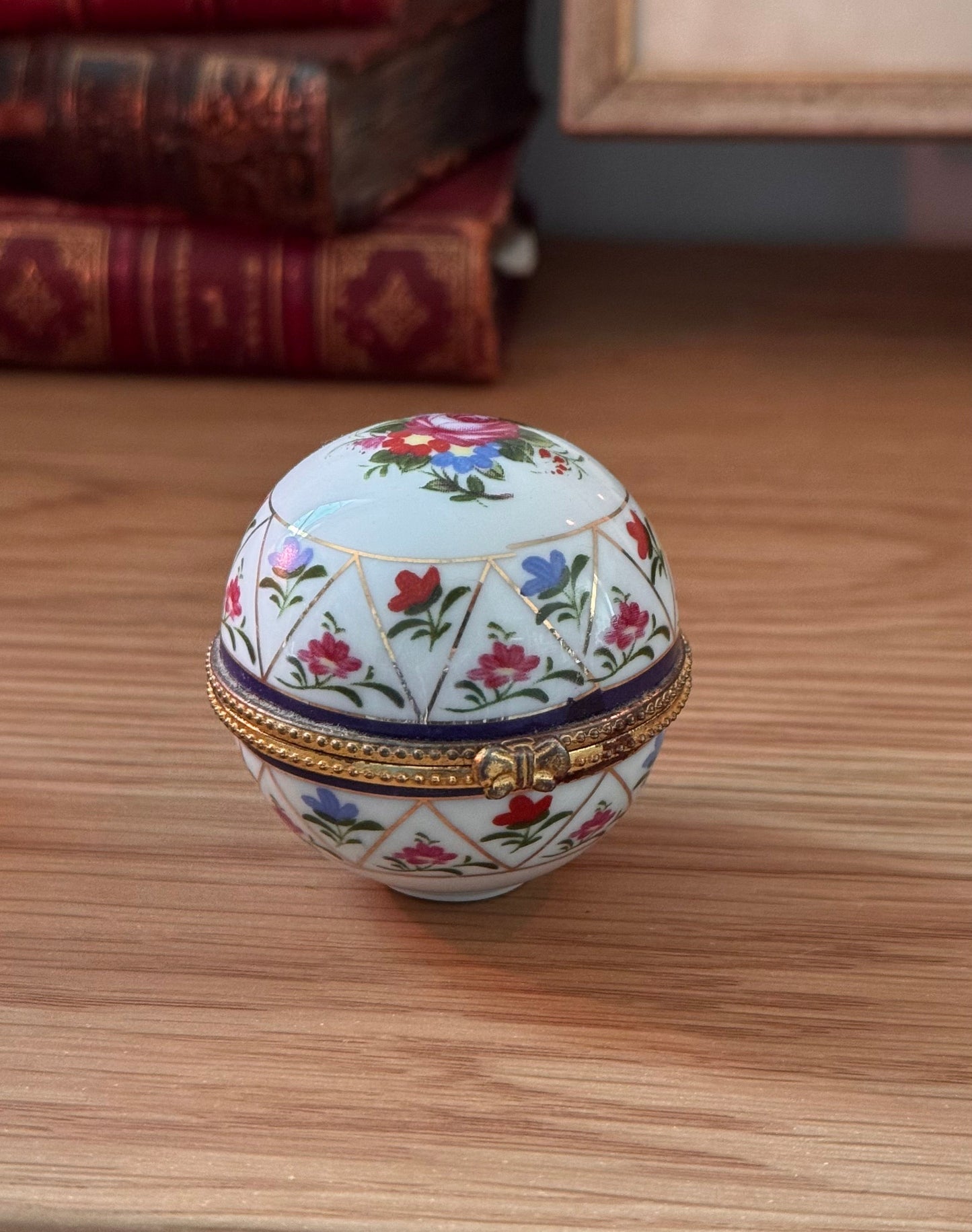 Vintage Handmade Trinket Box