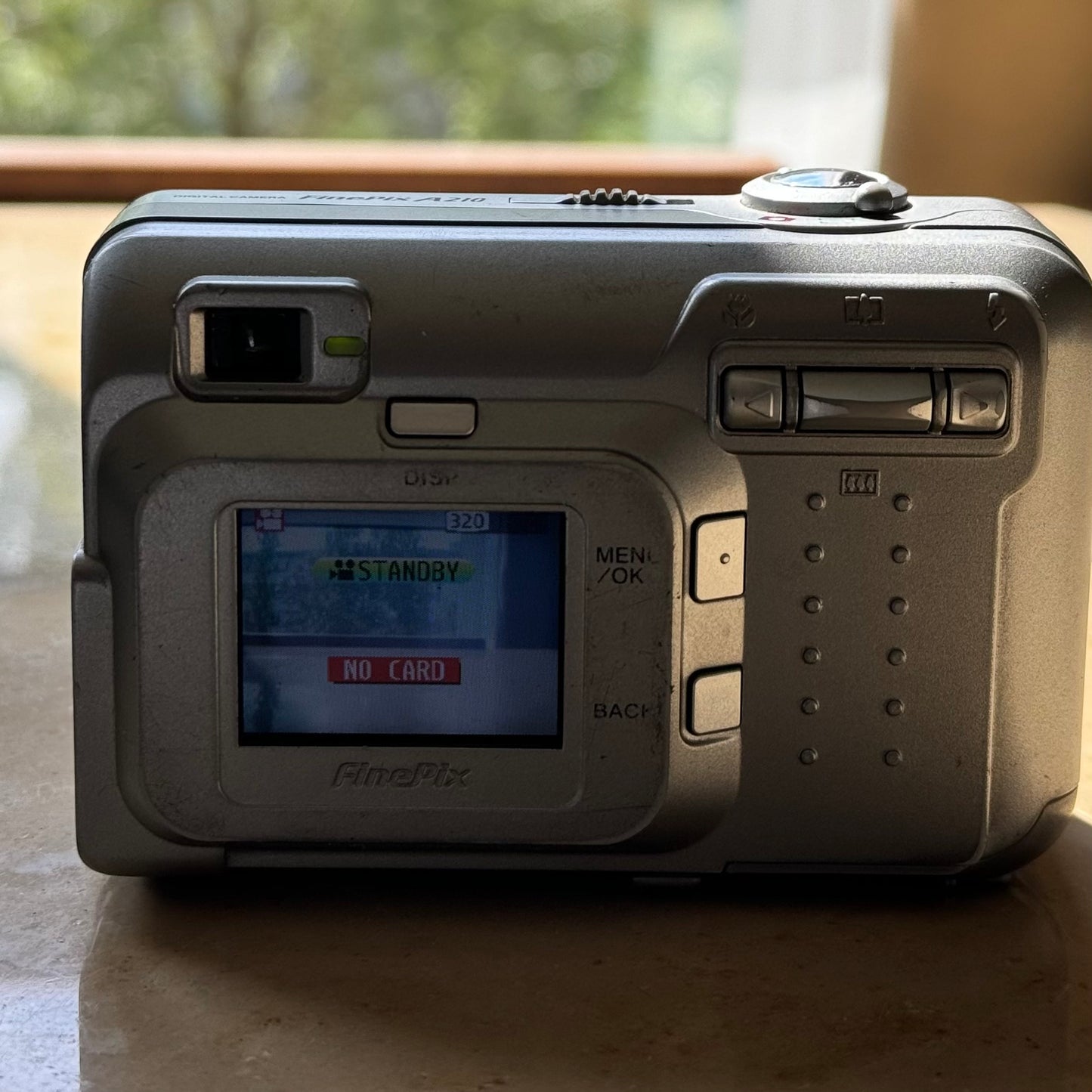 Vintage Camera | Fujifilm Finepix A210 Digital Camera 3.2MP Megapixel 3x Optical Zoom Silver