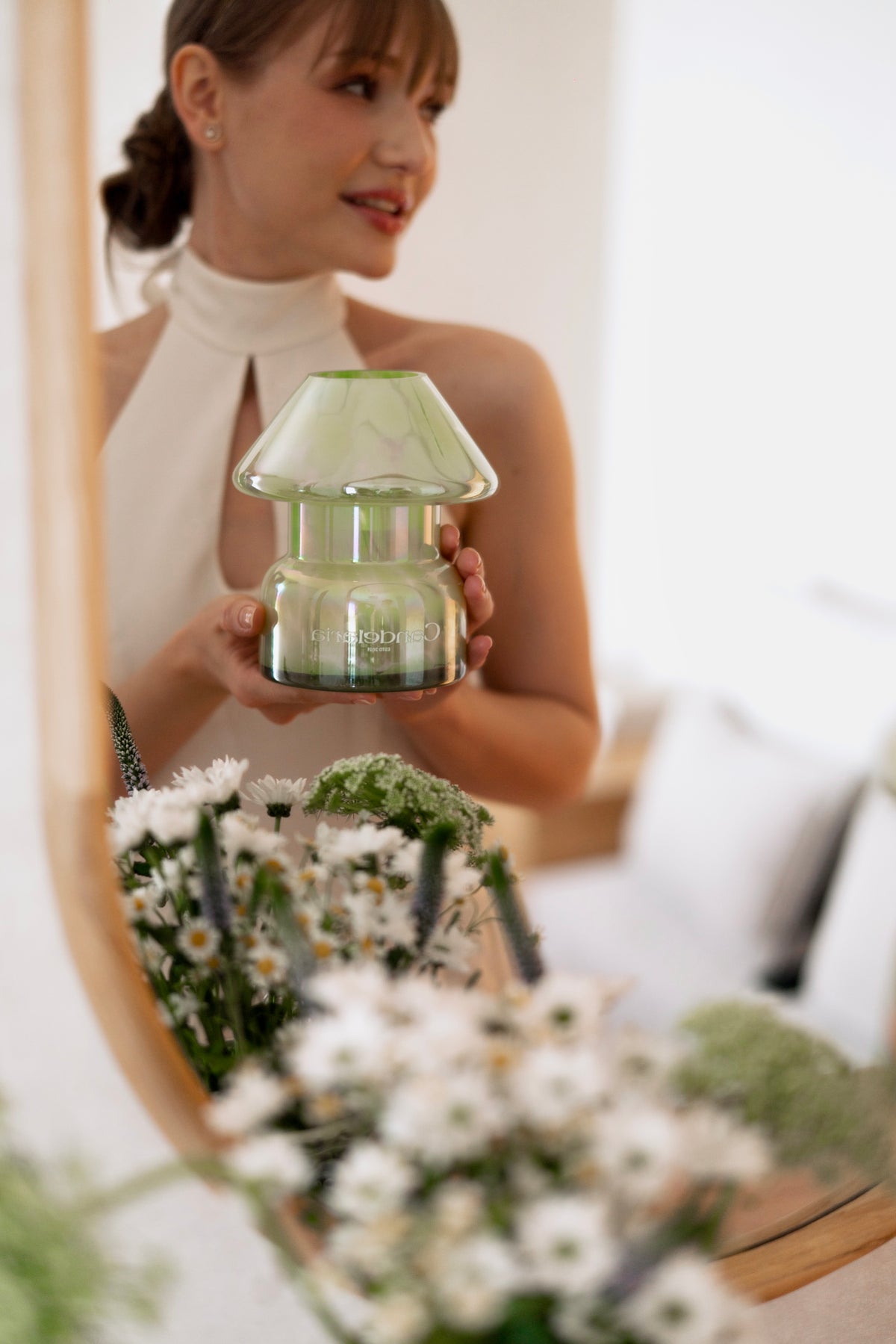 Mushroom Lamp Candle - Fresh Aura