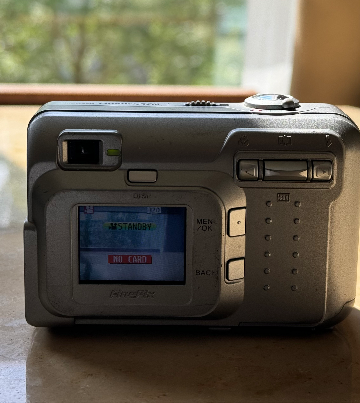 Vintage Camera | Fujifilm Finepix A210 Digital Camera 3.2MP Megapixel 3x Optical Zoom Silver