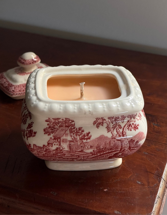 Antique Sugar Jar Candle #ACS089