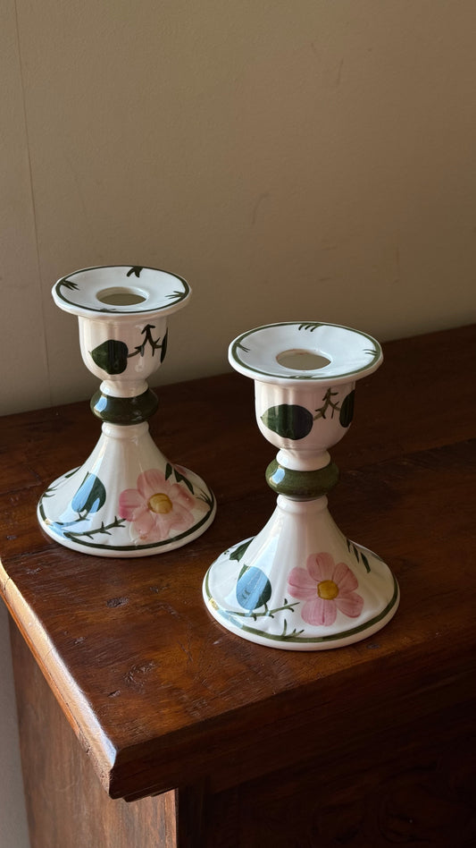 Candle Sticks - Villeroy & Boch - Wild Rose