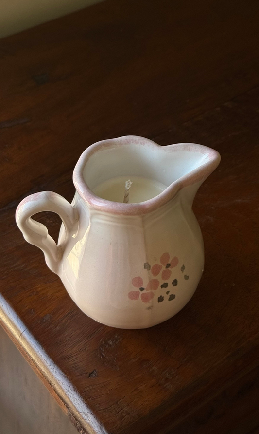 Antique Milk Jug Candle #ACS069