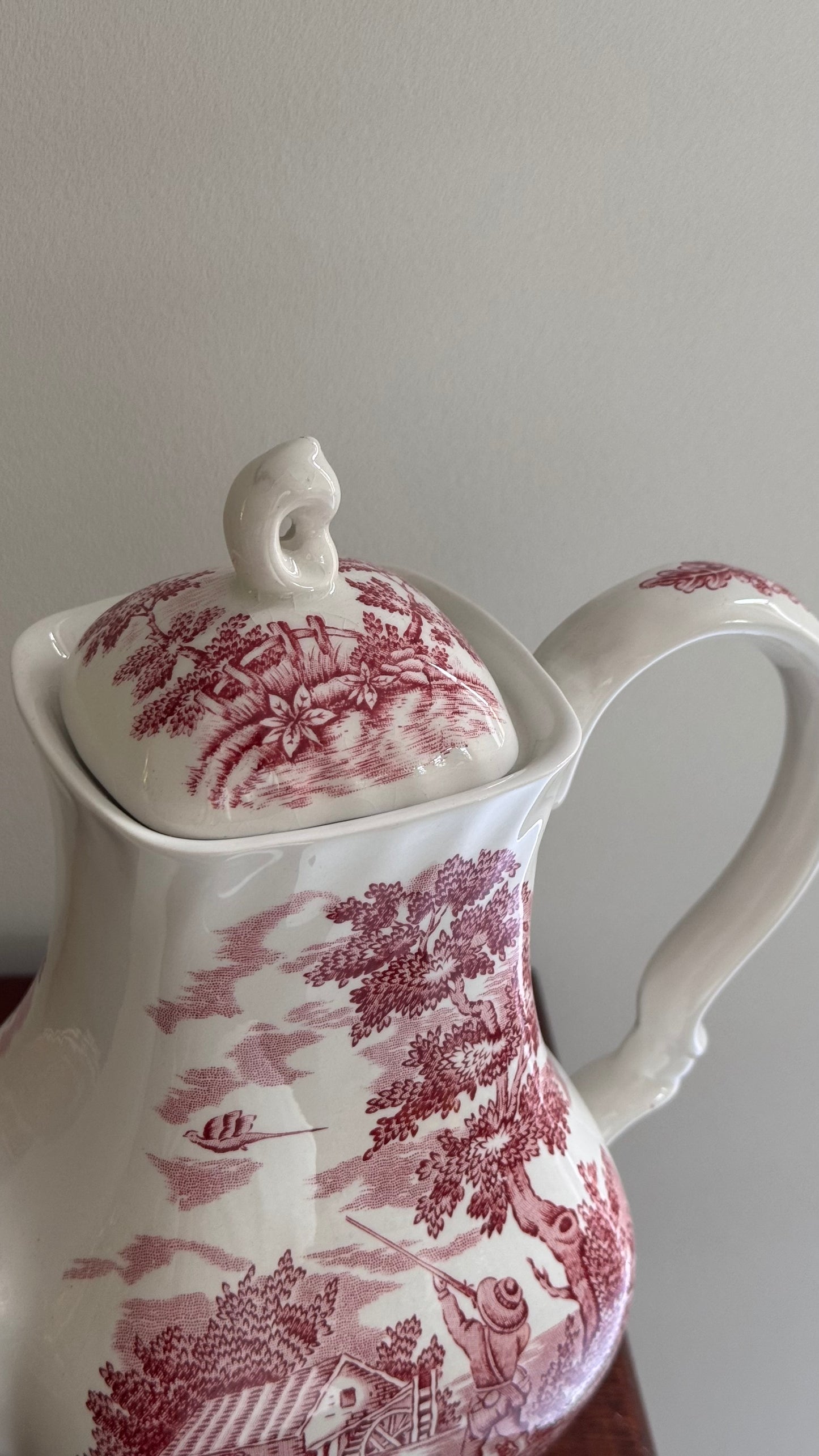 Wood's Ware England Scenery Vintage Tea Set