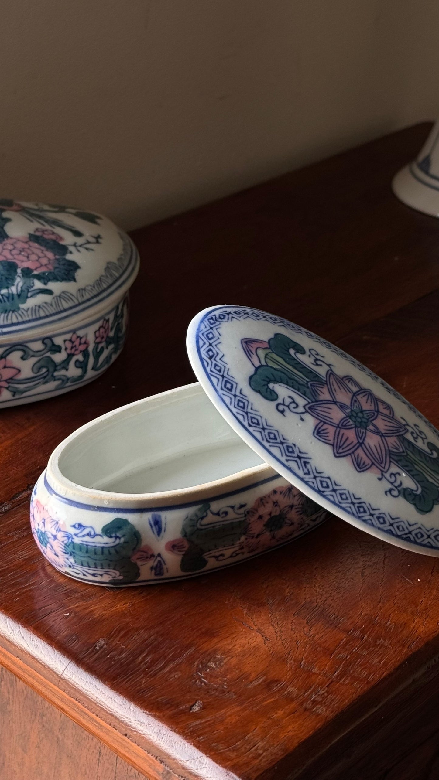 Porcelain Trinket Box