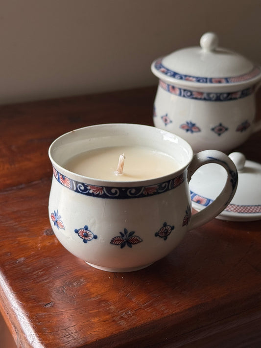 Antique Tea Cup Candle #ACS034