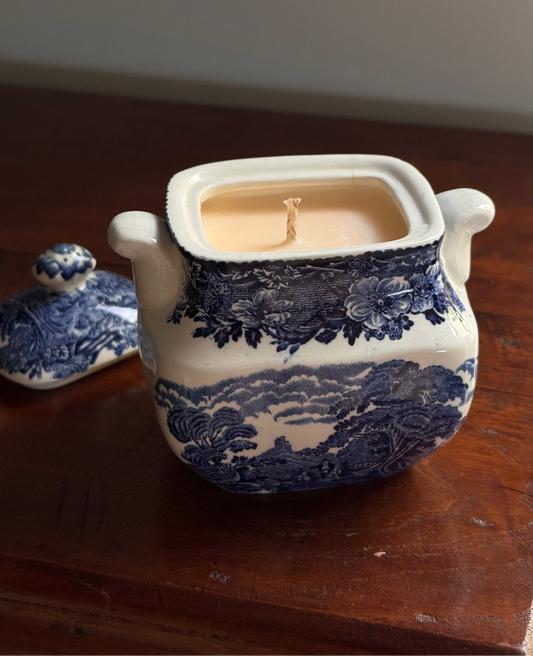 Antique Sugar Pot Candle #ACS067
