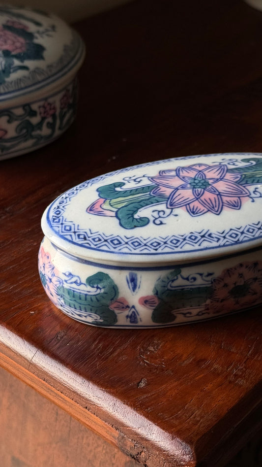 Porcelain Trinket Box