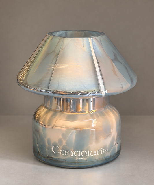 Mushroom Lamp Candle - Sea Breeze