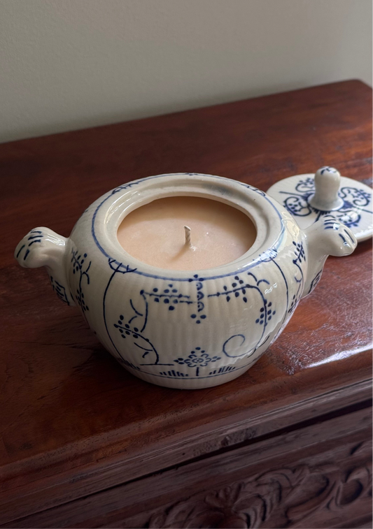 Antique Sugar Bowl Candle #ACS083
