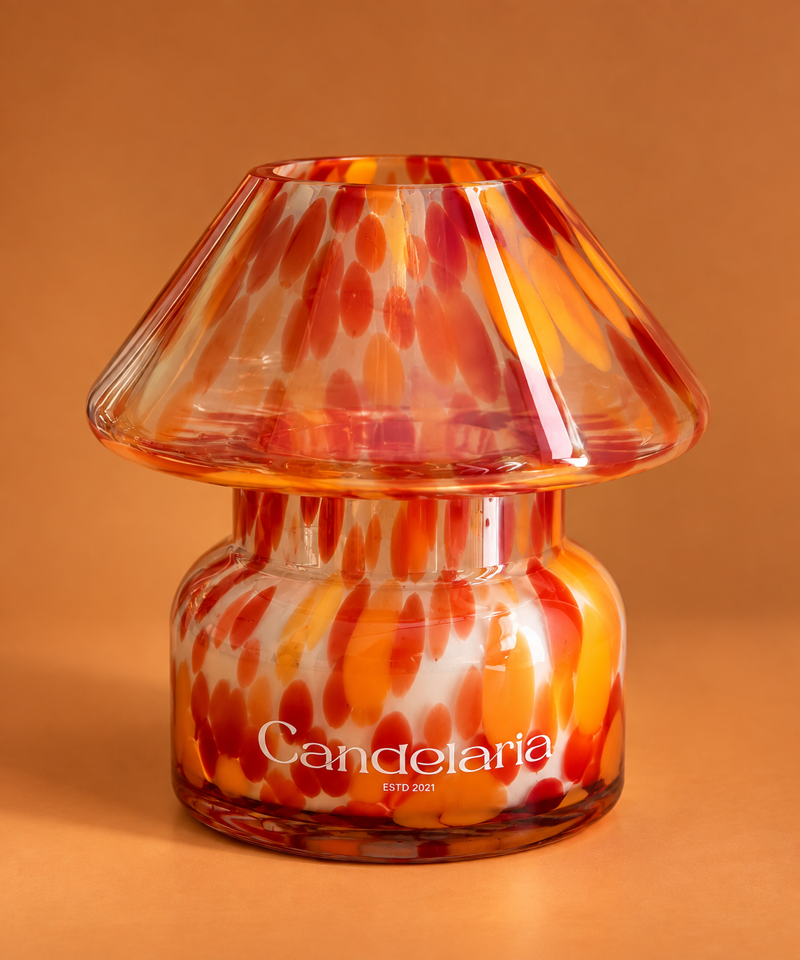 Mushroom Lamp Candle - Citrus Cake