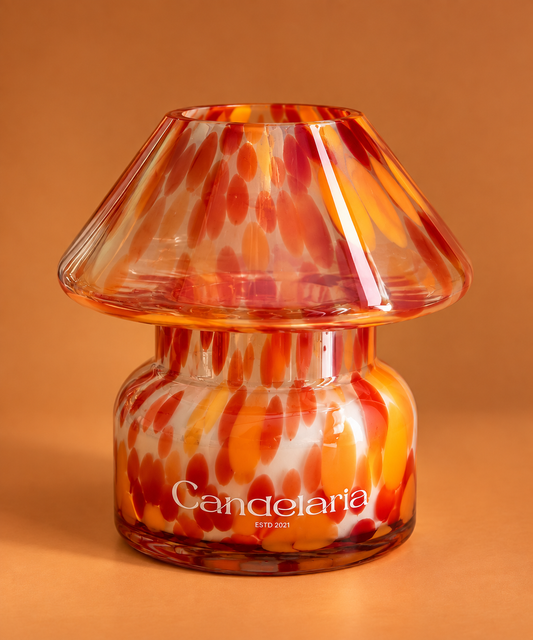 Mushroom Lamp Candle - Citrus Cake