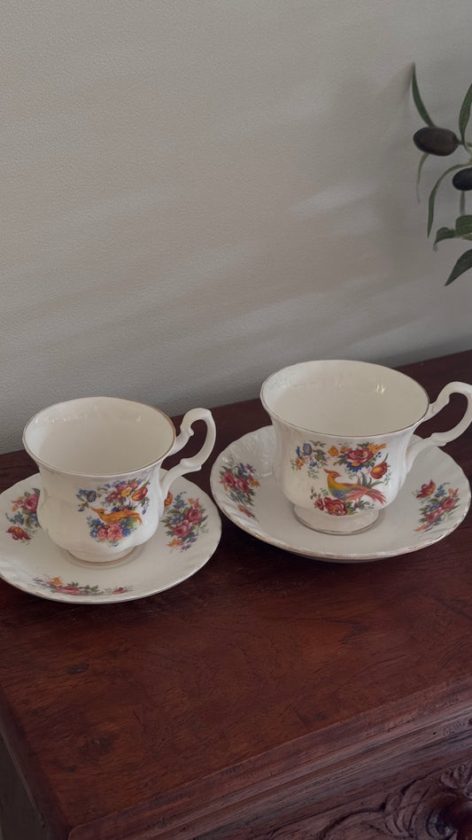 Royal Albert Connoisseur Tea Cup and Saucer | 2 pcs