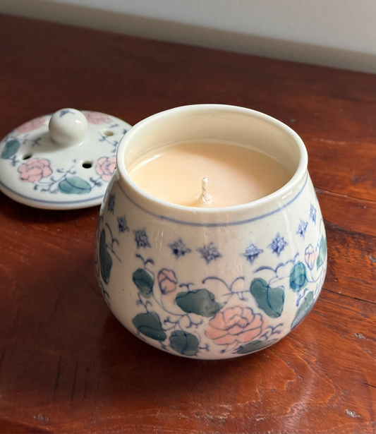 Antique Sugar Pot Candle #ACS087