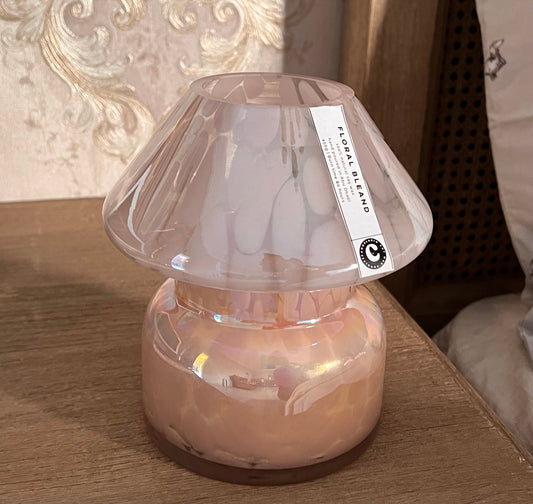 Mushroom Lamp Candle - Secret Garden